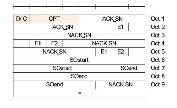 LTE RLC Staus PDU