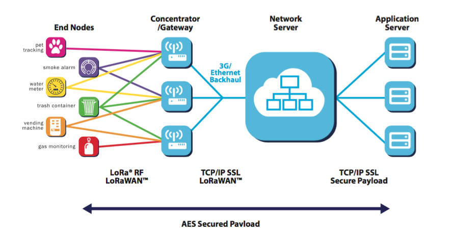 LoRa Network Architecture